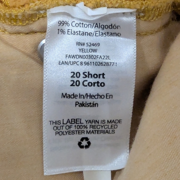 Yellow Women's Jeans - Picture 9 of 9